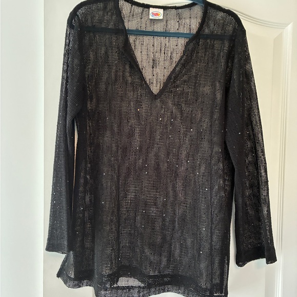 Black Swim Coverup - Picture 1 of 3